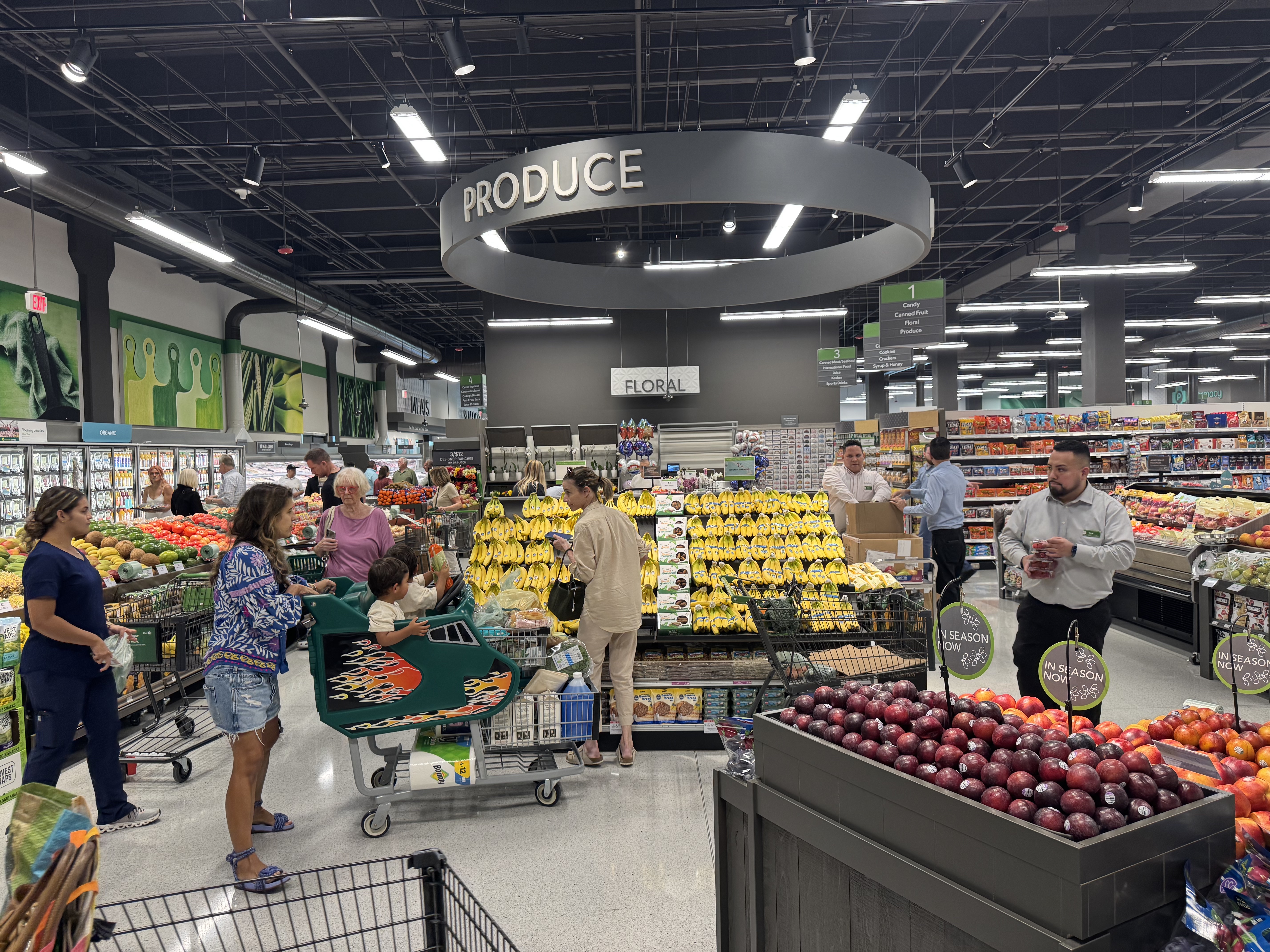 people shopping