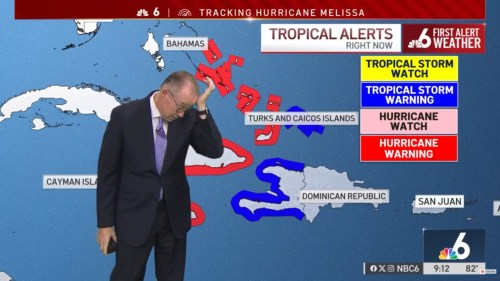 John Morales Shaken by Hurricane's Intensification