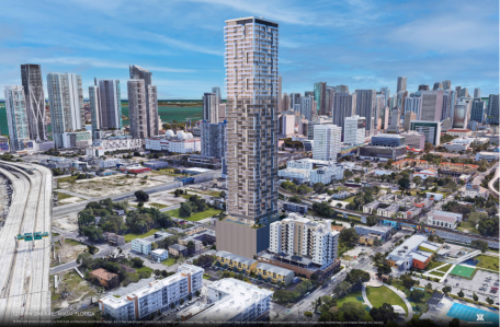 Massive 56-Story Tower Proposed for Overtown