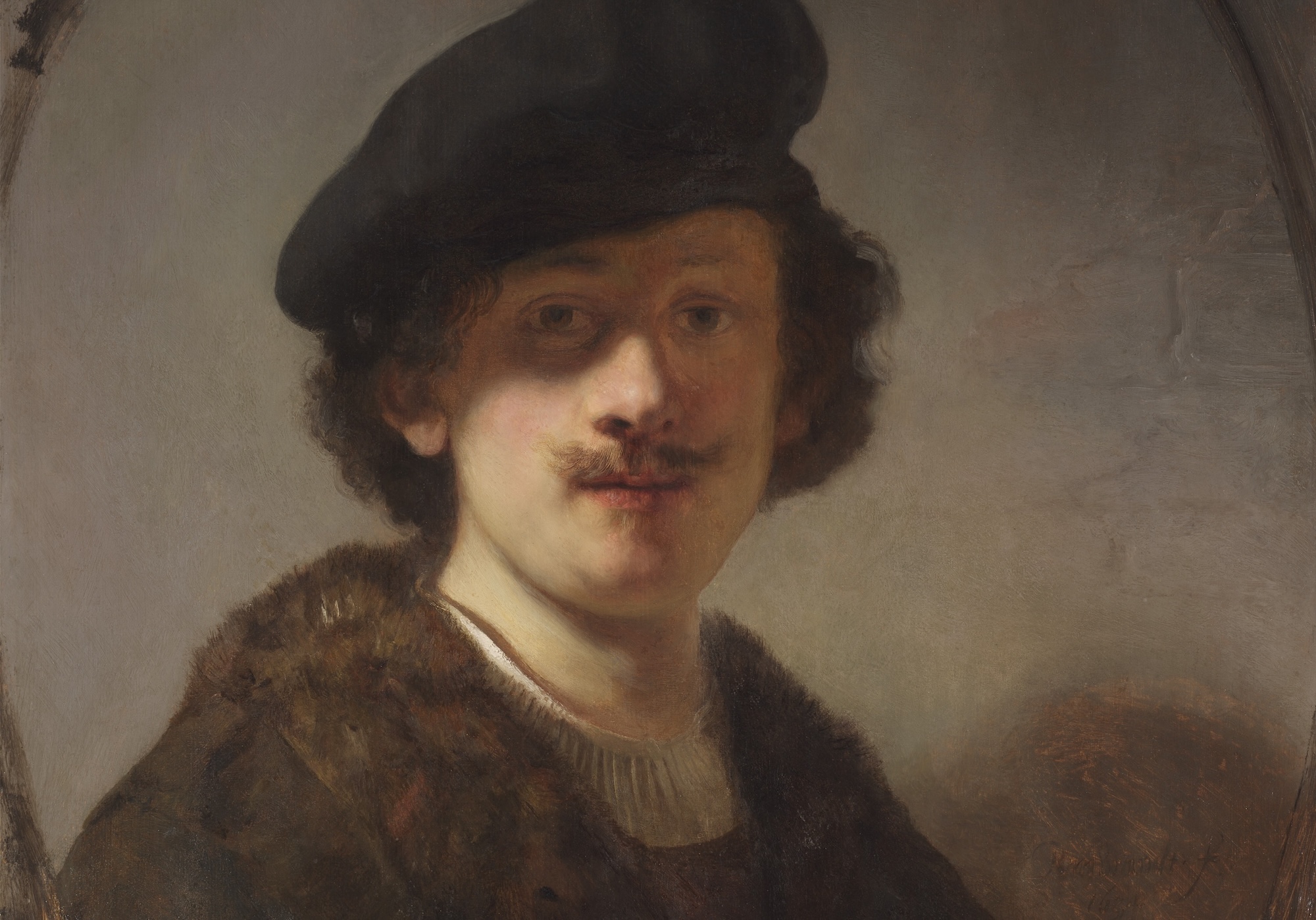 Rembrandt's self portrait