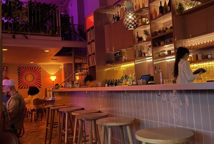 a moody bar