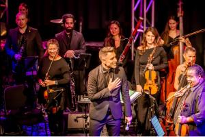 photo of an orchestra on stage