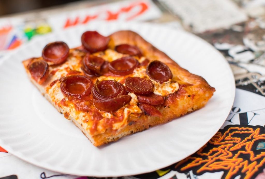 pepperoni pizza slice