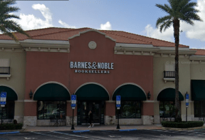 photo of the facade of a Barnes & Noble bookstore