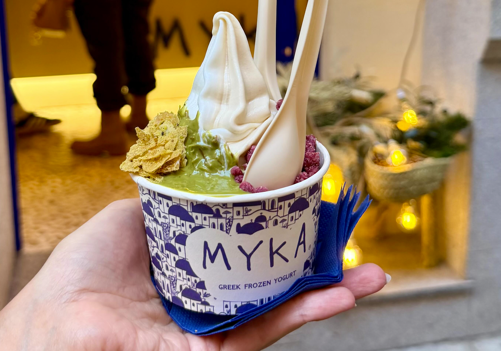 Madrid’s Most Famous Greek Frozen Yogurt Shop Opens in Miami Beach