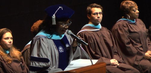 Actually, Fishback Wasn't a Commencement Speaker