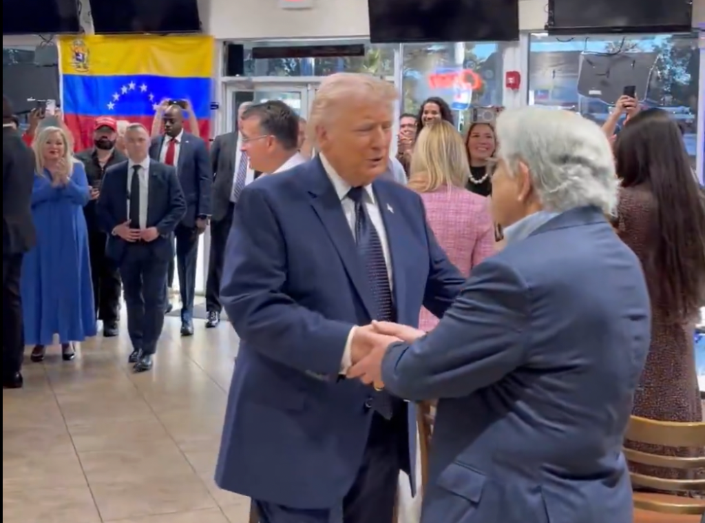 Trump Visits Doral Staple Months After Owner Criticized President