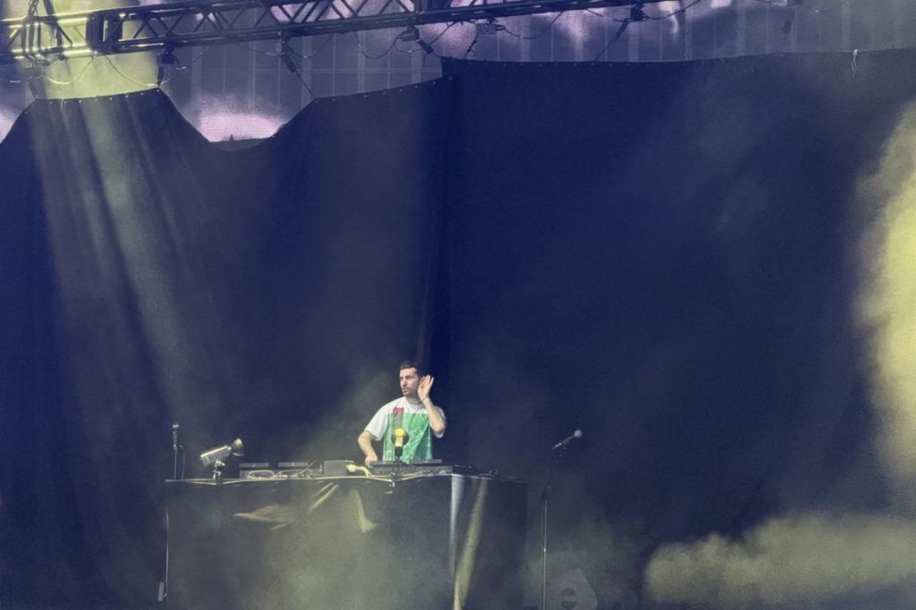 Photo of A-Trak performing in South Florida.