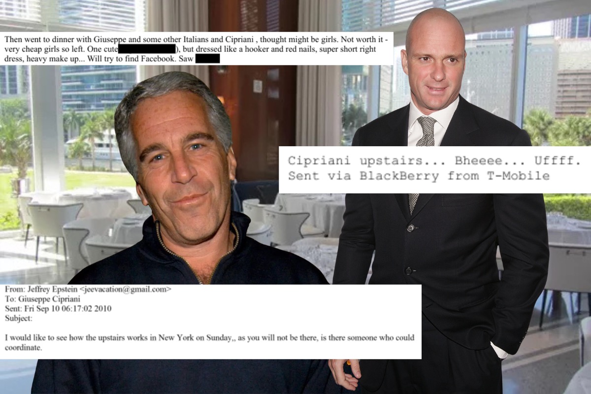 At Cipriani, Power Dined Upstairs. So Did Jeffrey Epstein.