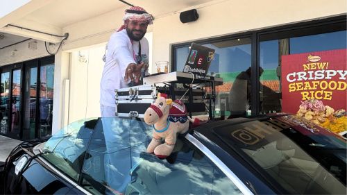 Who Is the DJ Outside La Granja in Little Havana? 