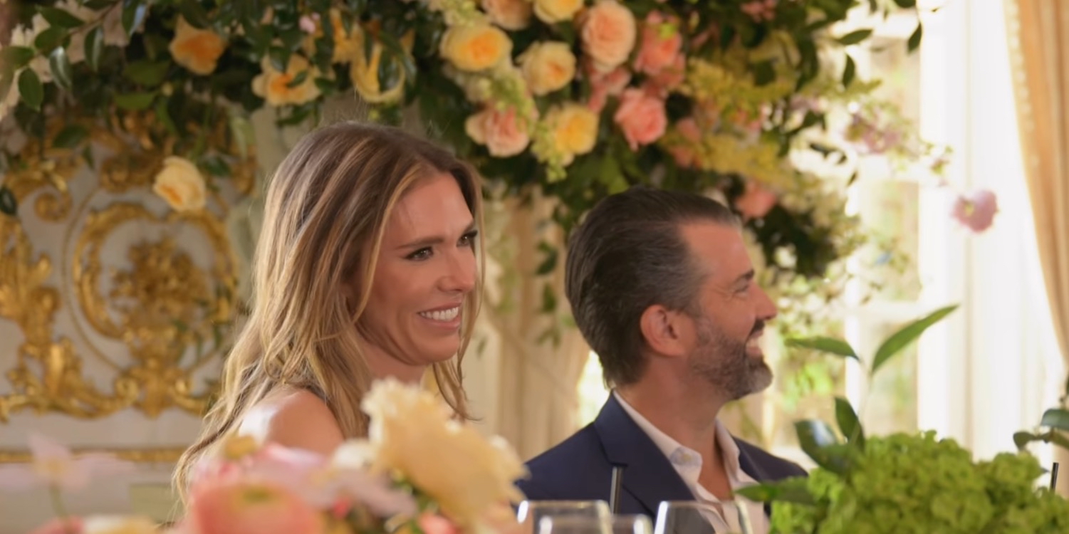 Bettina Anderson and Donald Trump Jr.