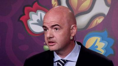 UEFA sues FIFA president in Miami court over sell-off scandal