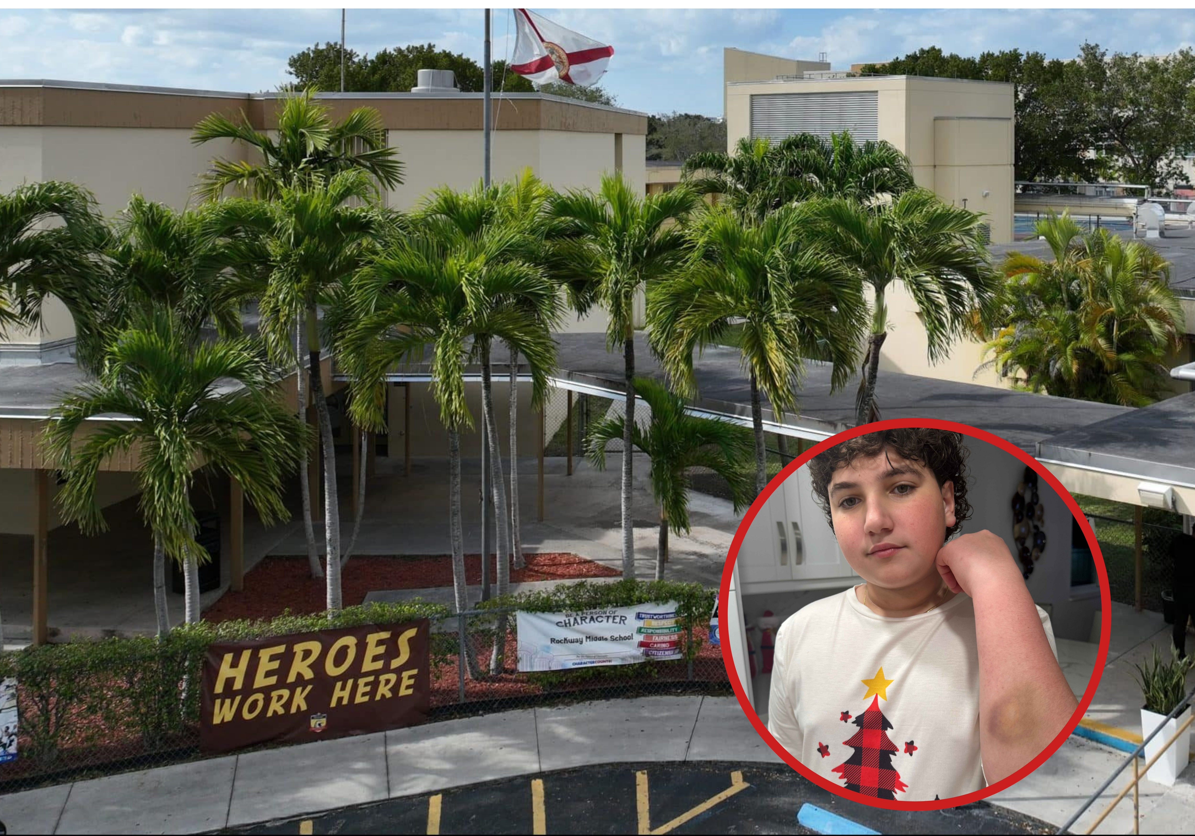 Miami middle school teacher accused of Spartan-kicking student