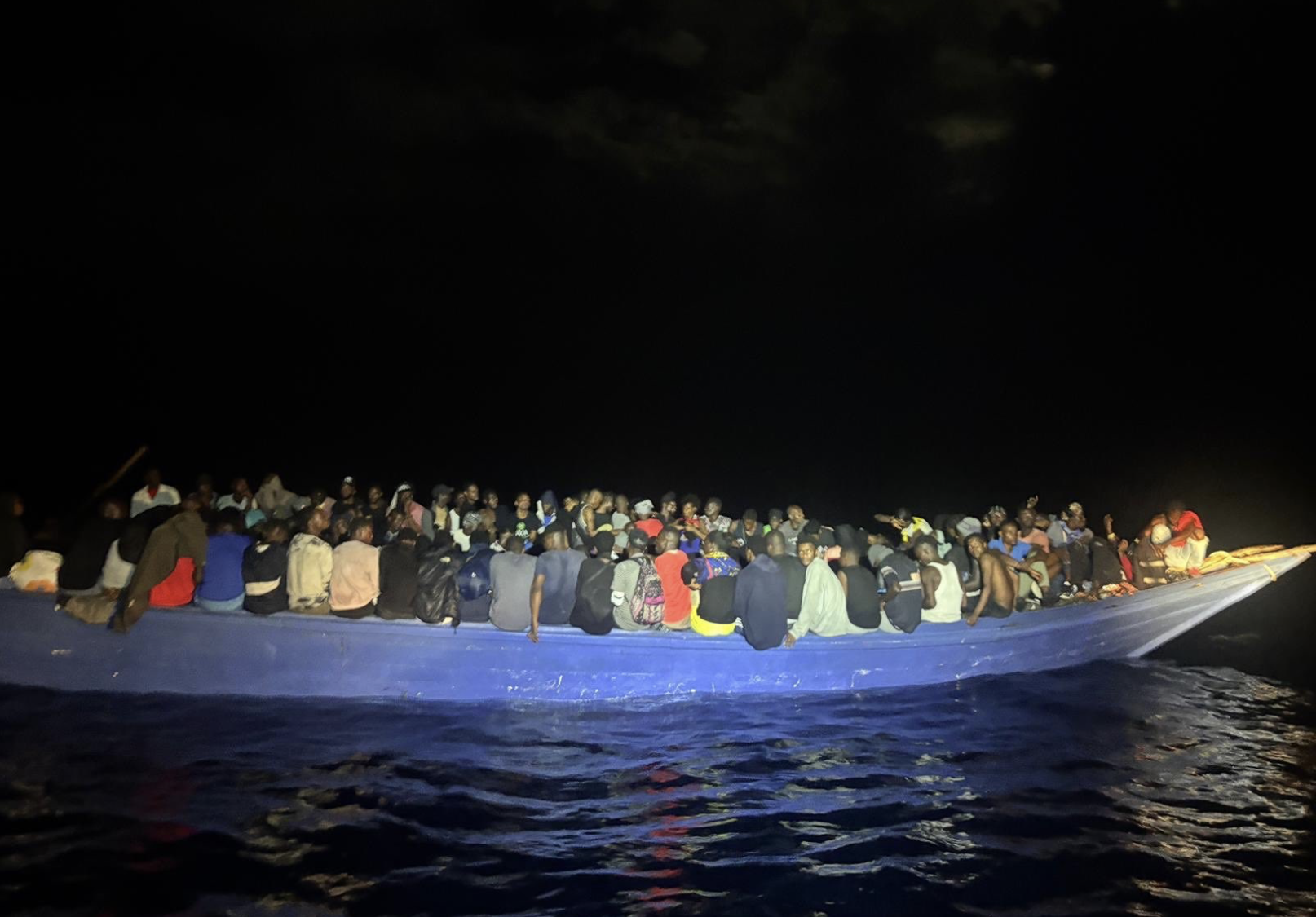 Miami Border Patrol rescues 240 Haitian migrants from sinking vessel