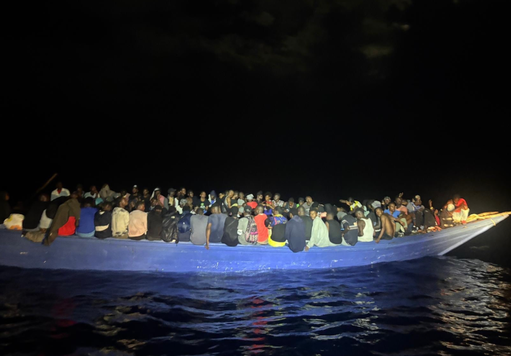 Miami Border Patrol rescues 240 Haitian migrants from sinking vessel