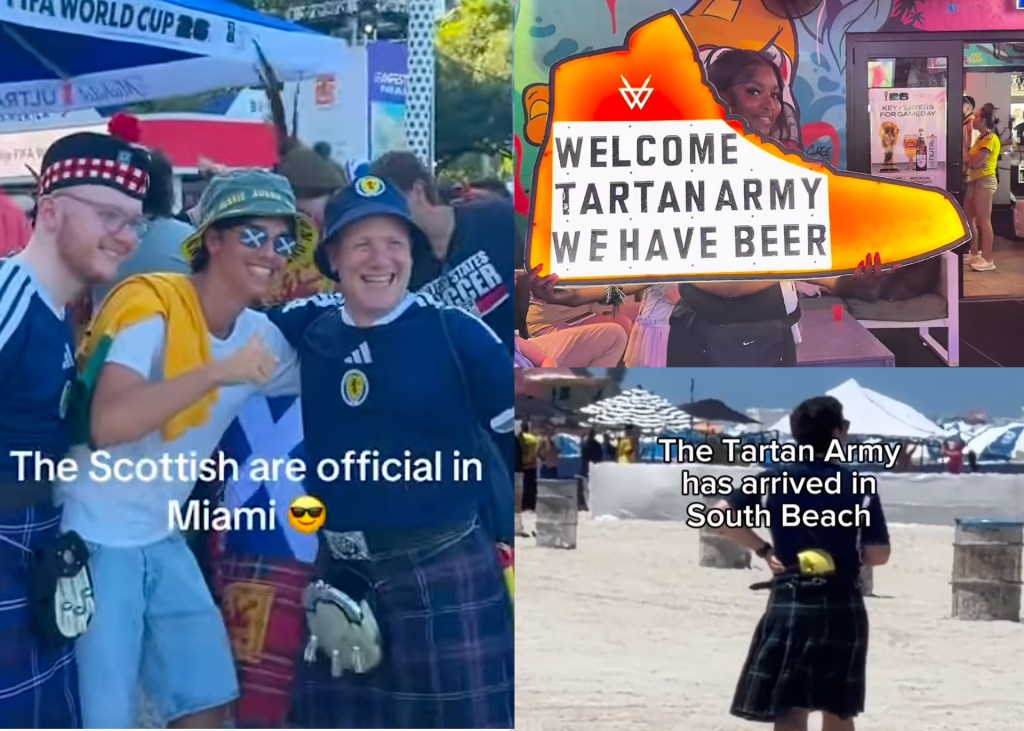 No Scotland, no fiesta: Inside the Tartan Army takeover of Miami