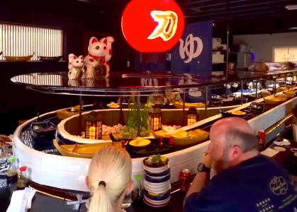 Beloved sushi boat spot opens new Miami location