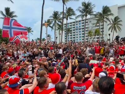 Where to find Norway and England fans in Miami