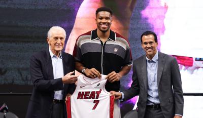 Giannis' home away from Athens