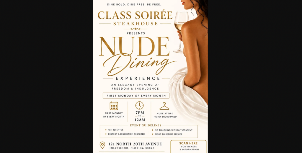 a flyer for an event