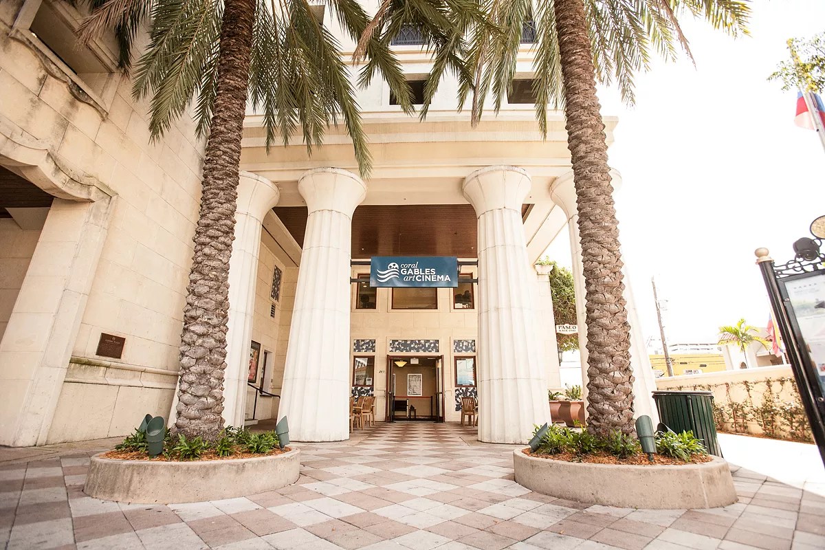 Exterior of Coral Gables Art Cinema