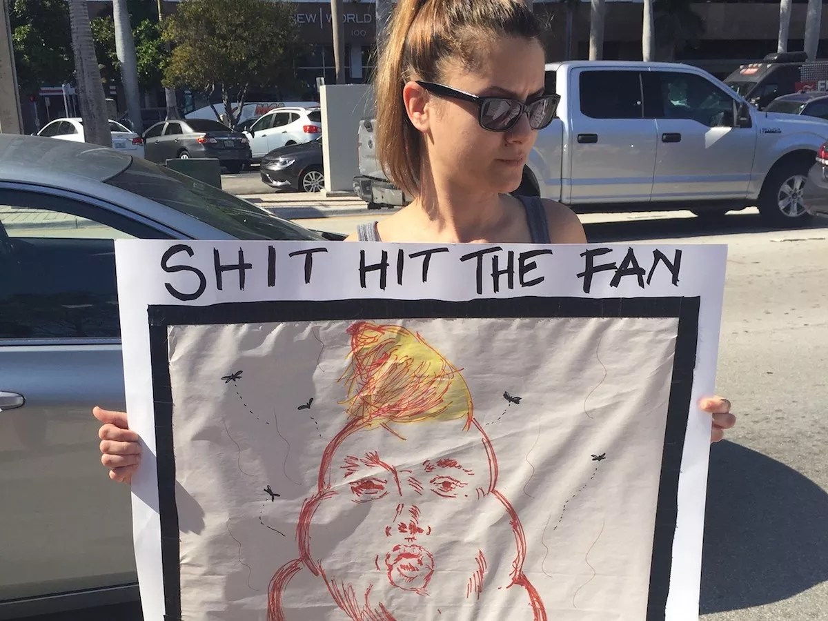 Here Are the Best Signs From the Miami Women’s Rally