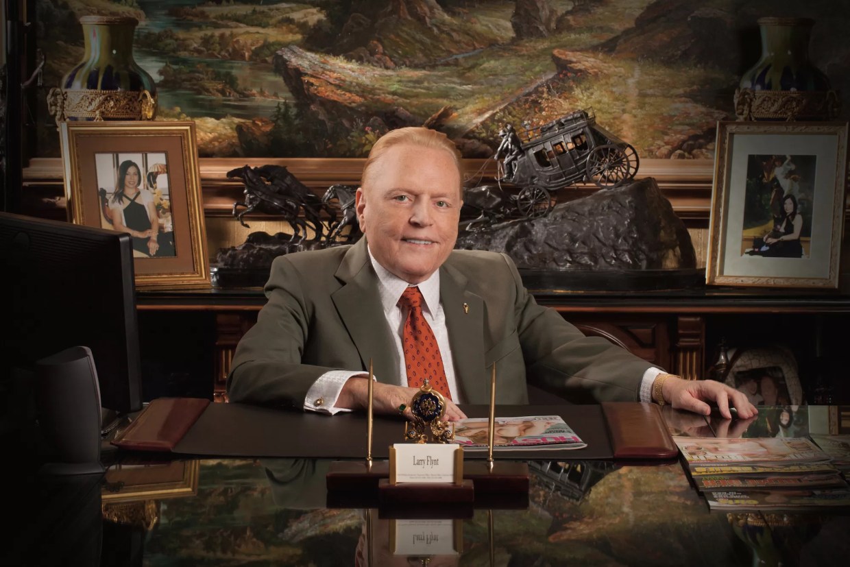 Larry Flynt on President Trump on TV: “He Should Be Disinvited Until He Can Tell the Truth”