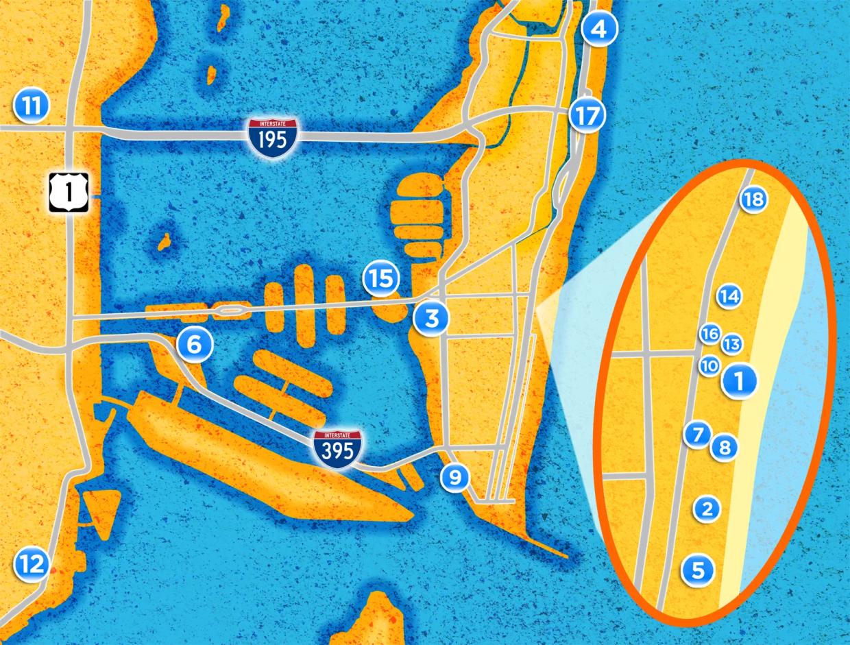 Map of SOBEWFF 2017 Venues and Events