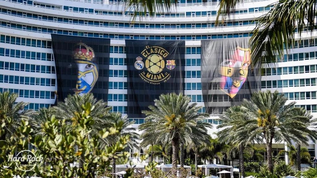 El Clásico Between Real Madrid and Barcelona Coming to Hard Rock Stadium This Summer