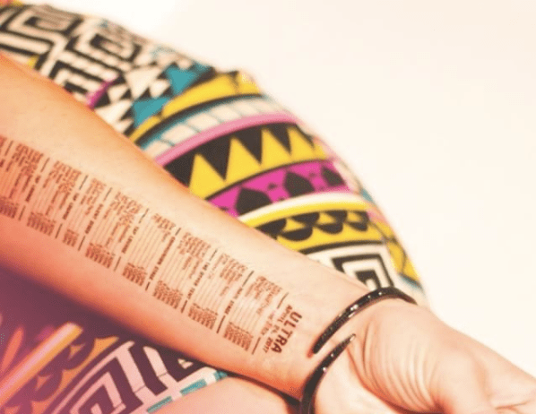 Gigtat Lets Ultra Attendees Tattoo Set Times Anywhere on Their Bodies