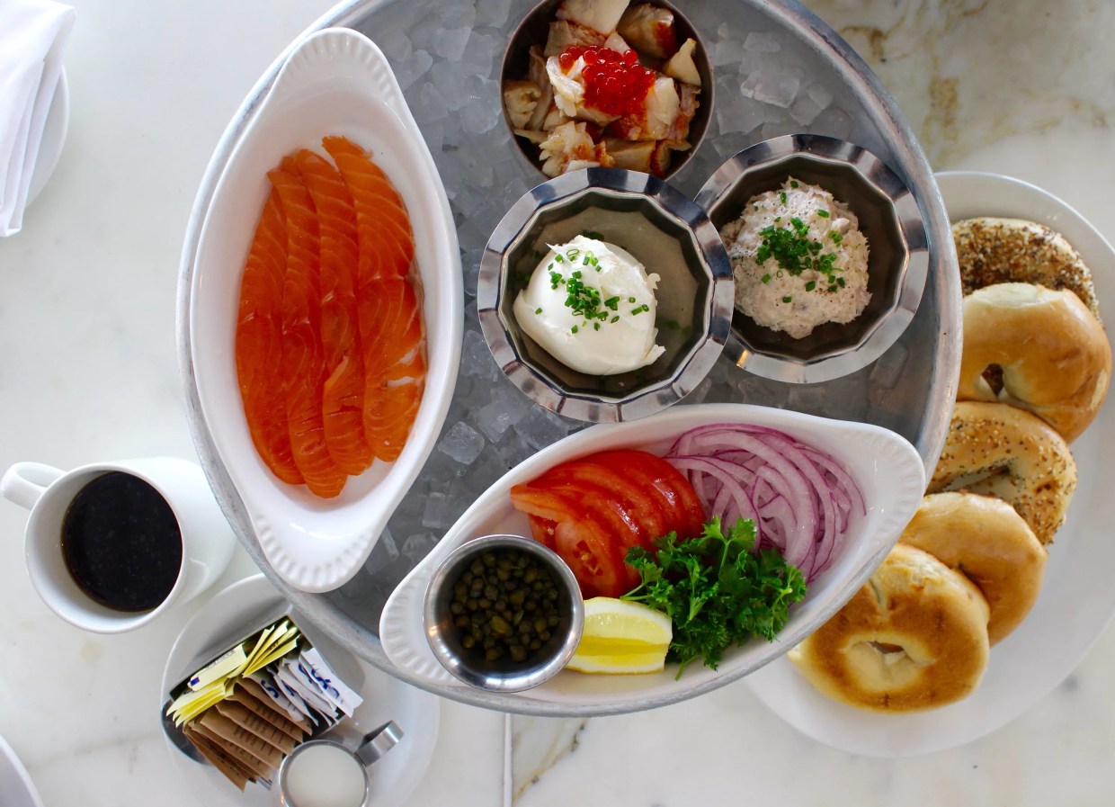 Mignonette Uptown Launches Weekend Brunch With Bagel Tower