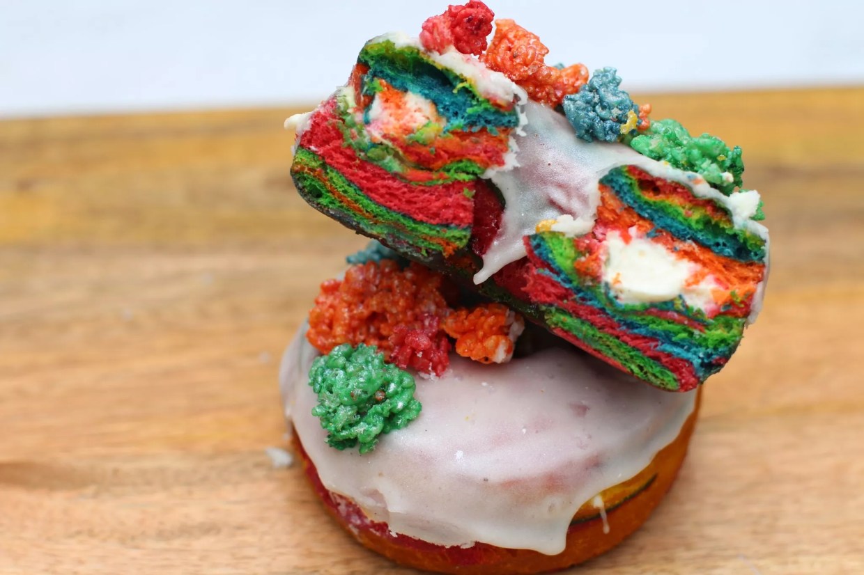 The Salty Donut Collaborates With David and Isabela Grutman to Create a Unicorn Doughnut for Charity