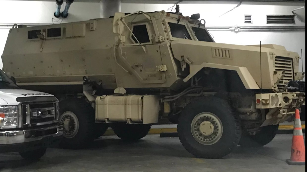 Miami Beach Police Now Have a Military Armored Truck