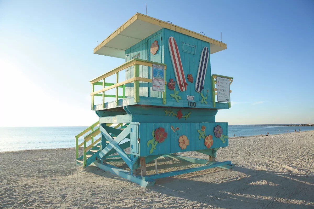 Miami Beach Lifeguard Stands Are Selling for Less Than One Month’s Rent