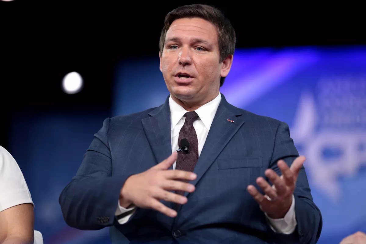 Ron DeSantis Slammed Asylum Seekers While Speaking at Anti-Muslim Event