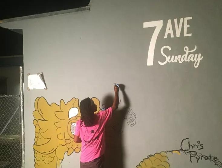 7th Avenue Sunday Art Walk Throws Back to the Early Days of Wynwood