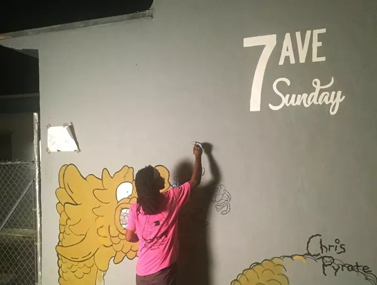 7th Avenue Sunday Art Walk Throws Back to the Early Days of Wynwood