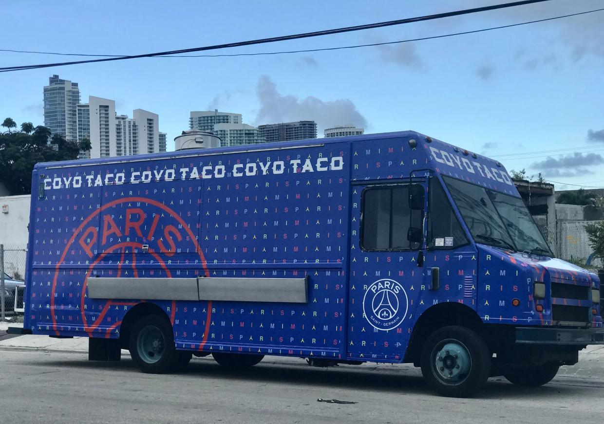 Coyo Taco Launches Food Truck for Paris Saint-Germain vs. Juventus Soccer Match