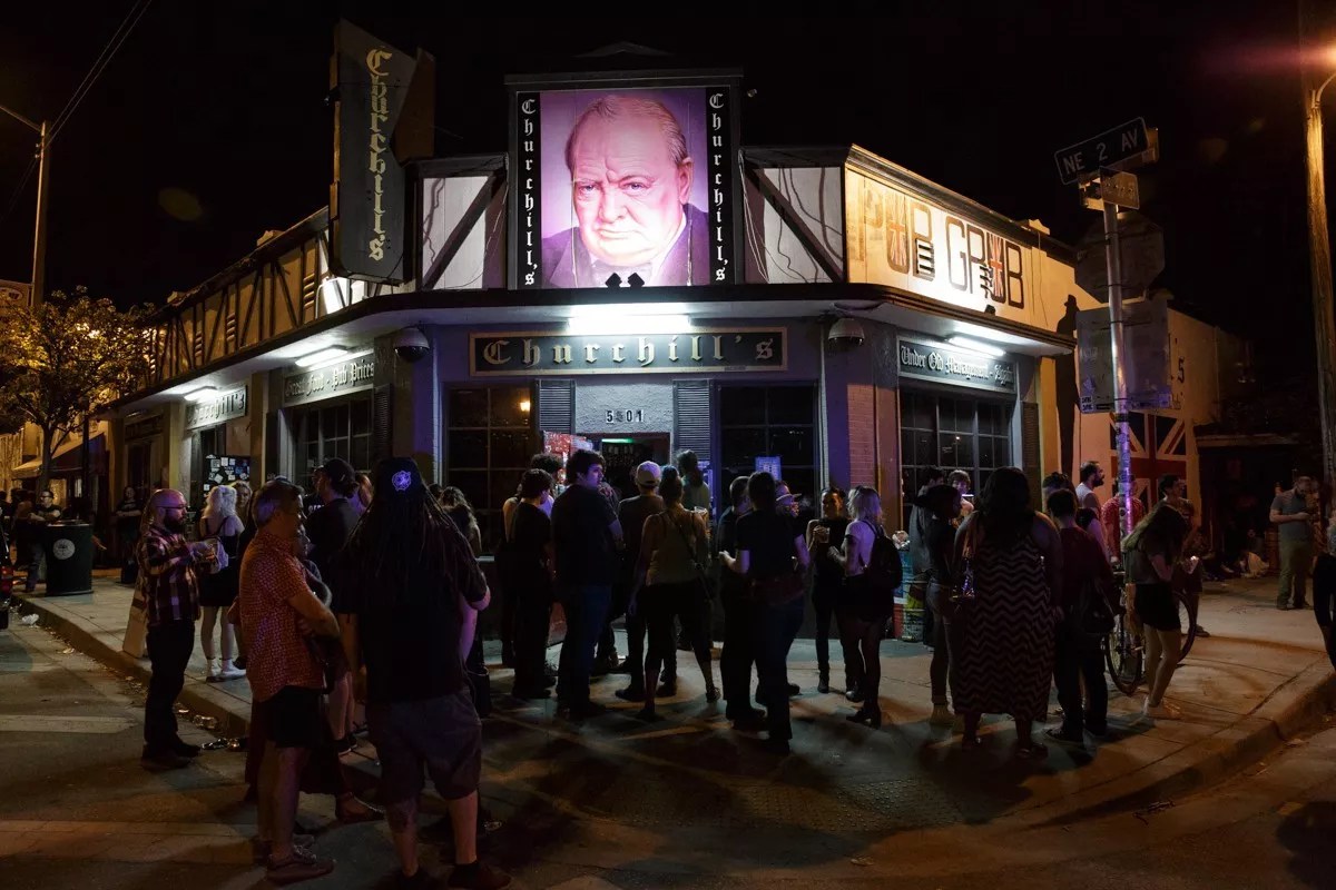 Lost & Found Saloon Lives on Inside Churchill’s Pub