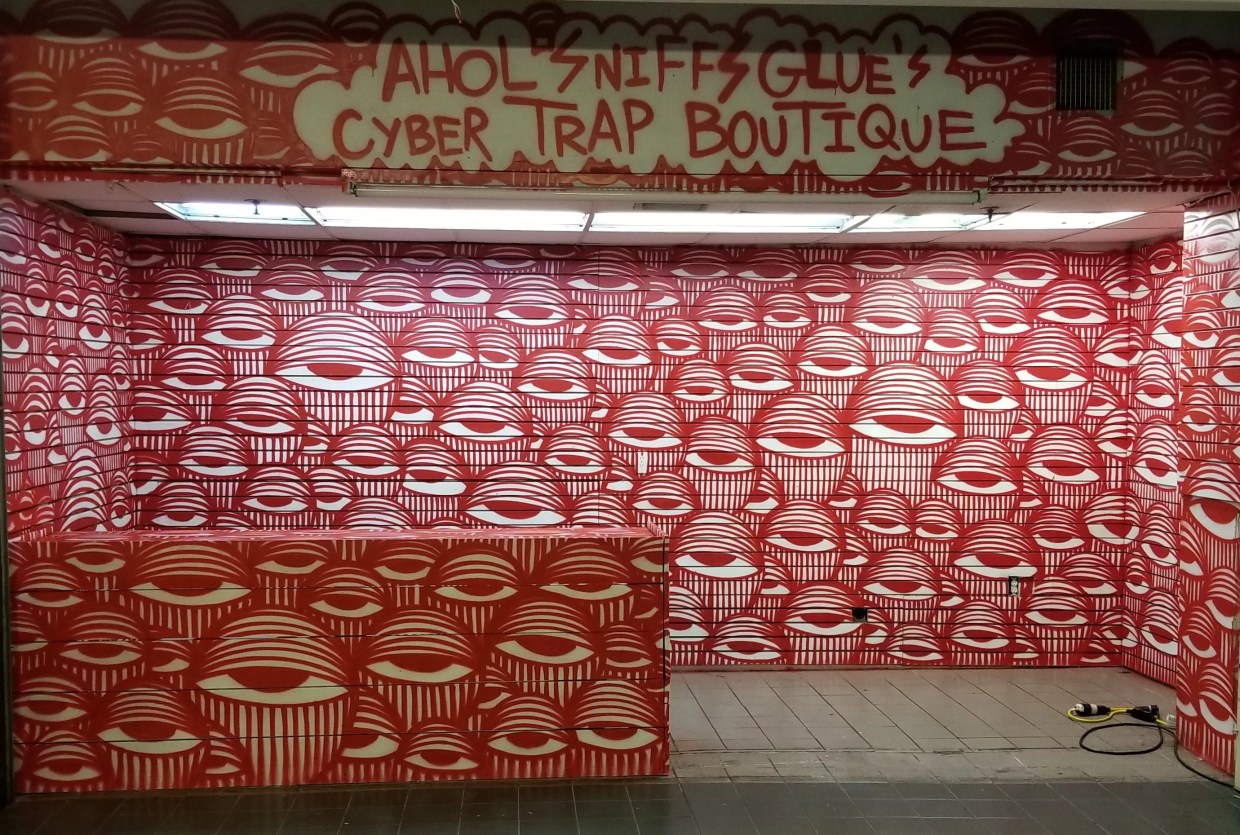 Artist Ahol Sniffs Glue to Open Pop-Up Shop in Downtown Miami
