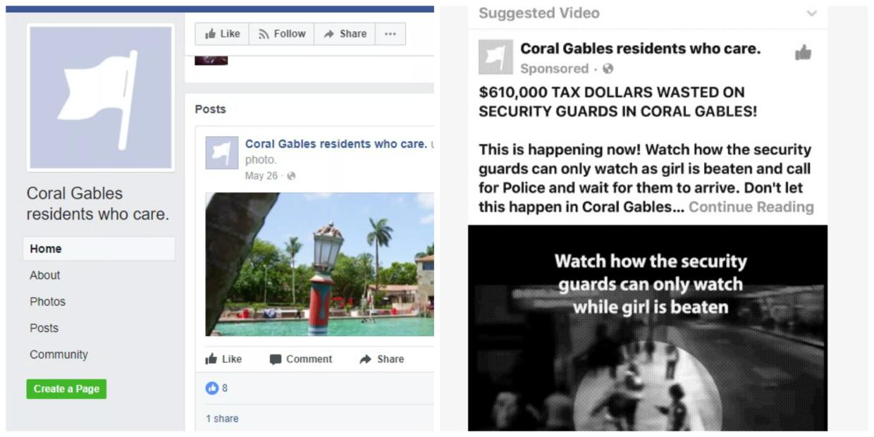 Coral Gables Sues Instagram, Facebook to Uncover Identity of Anti-Gables Critics