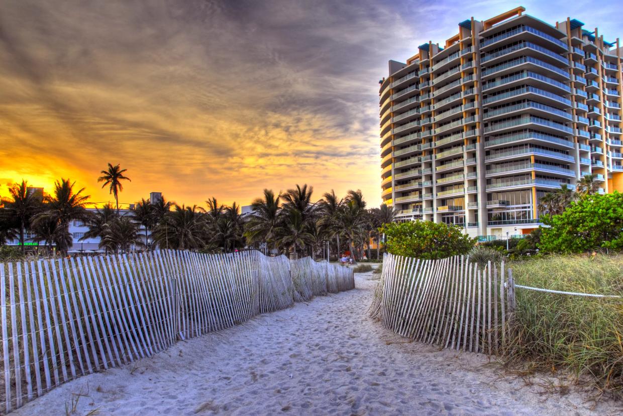 Meet the Brave South Beach Residents Hunkering Down for Hurricane Irma