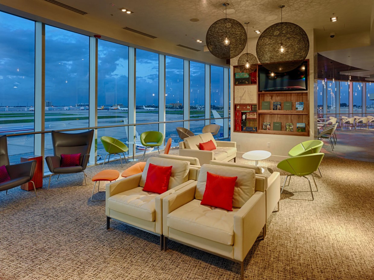 American Express Lounge at Miami International Airport Gets an Upgrade