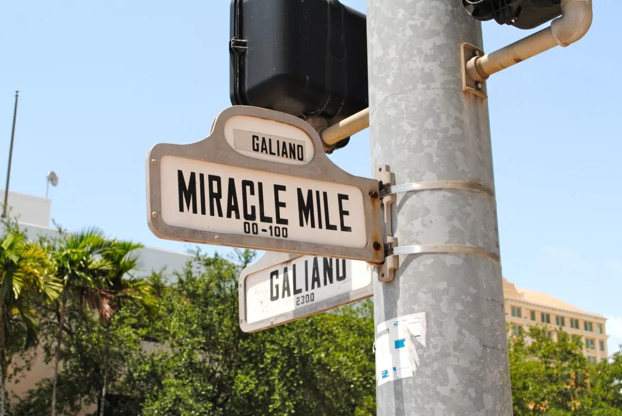 Coral Gables Might Battle Mall Chain for “Miracle Mile” Trademark