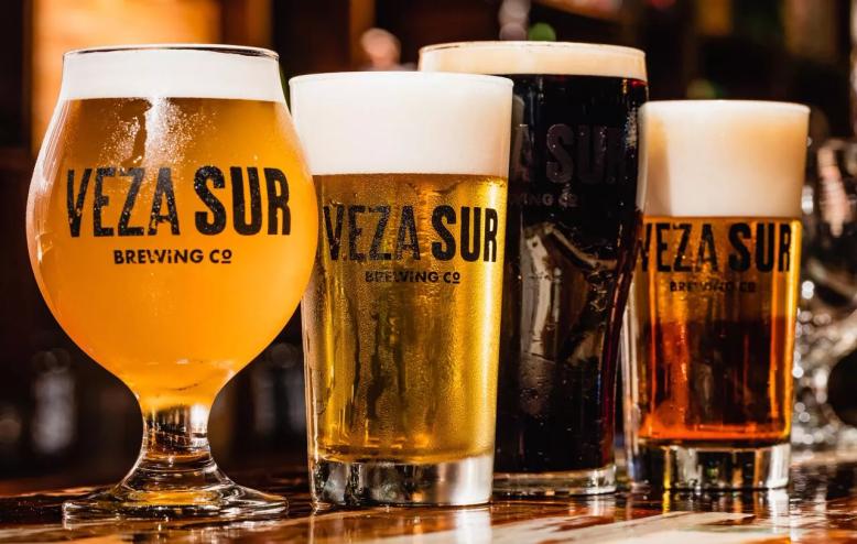 beer in glasses