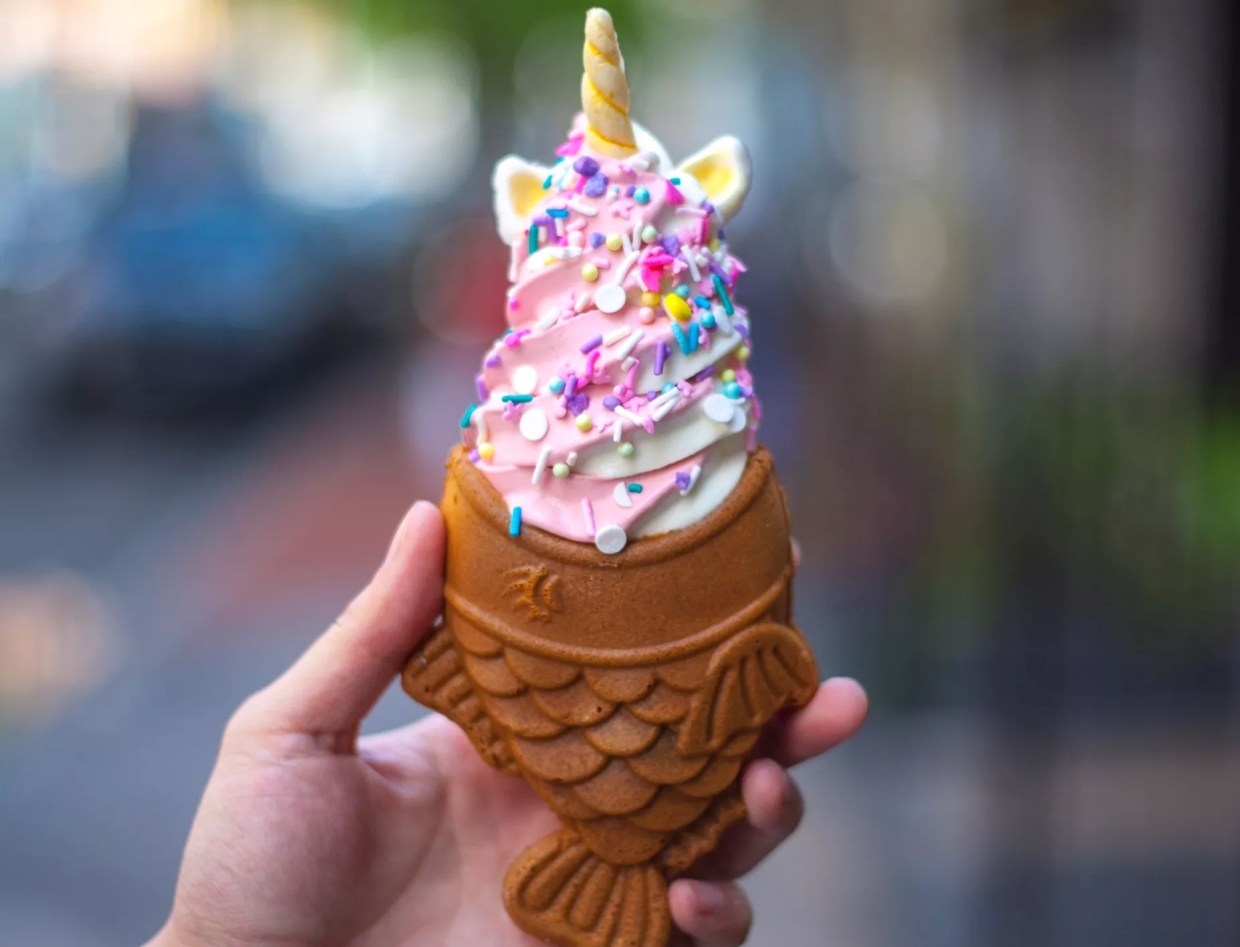 Taiyaki’s Unicorn Ice Cream Is Coming to 1-800-Lucky