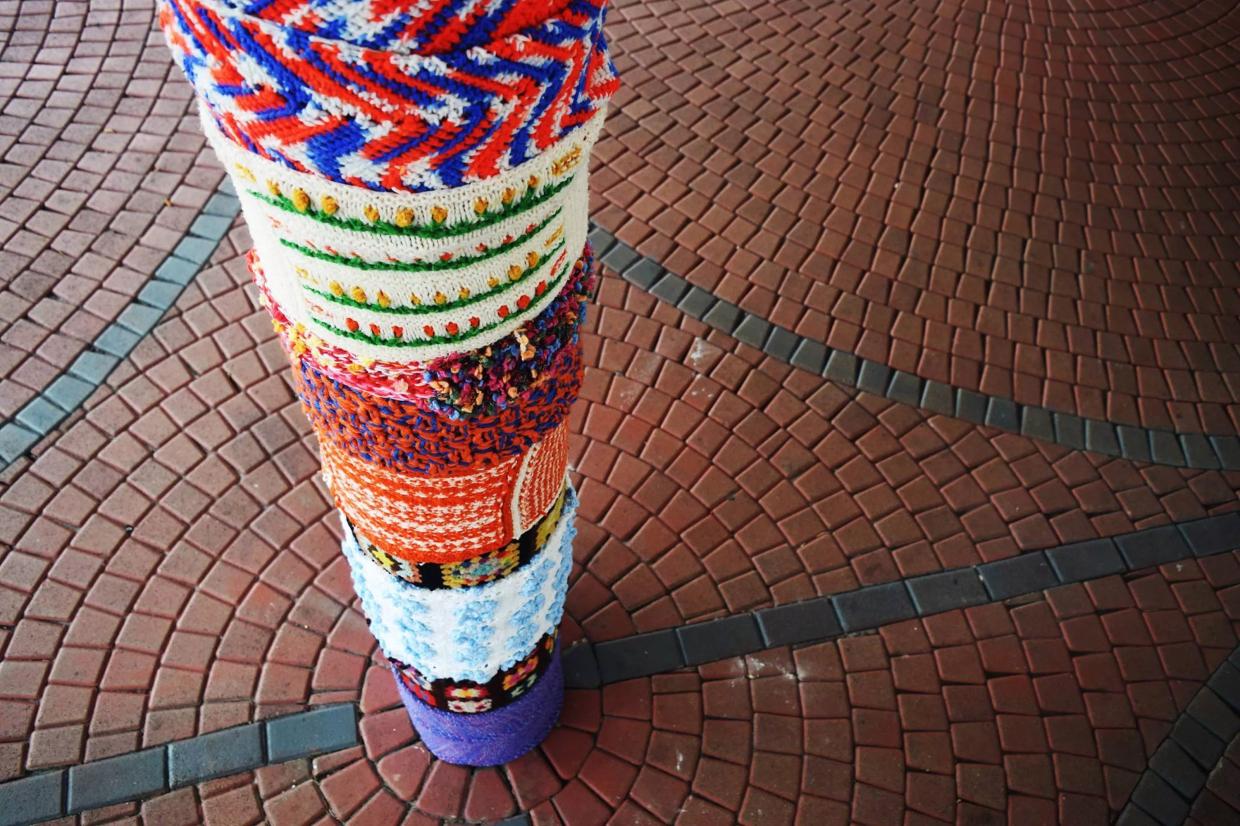 Yarn Bombing Goes Off at MOCA North Miami