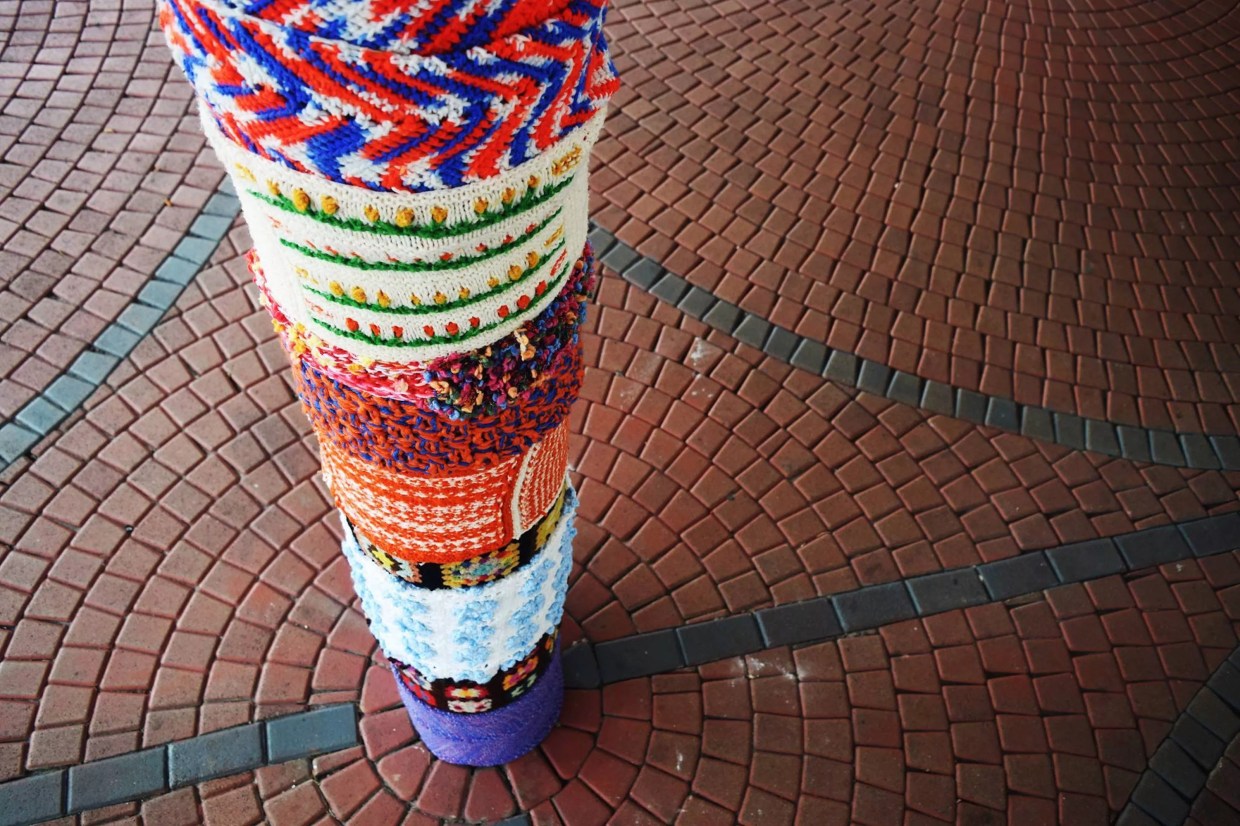 Yarn Bombing Goes Off at MOCA North Miami