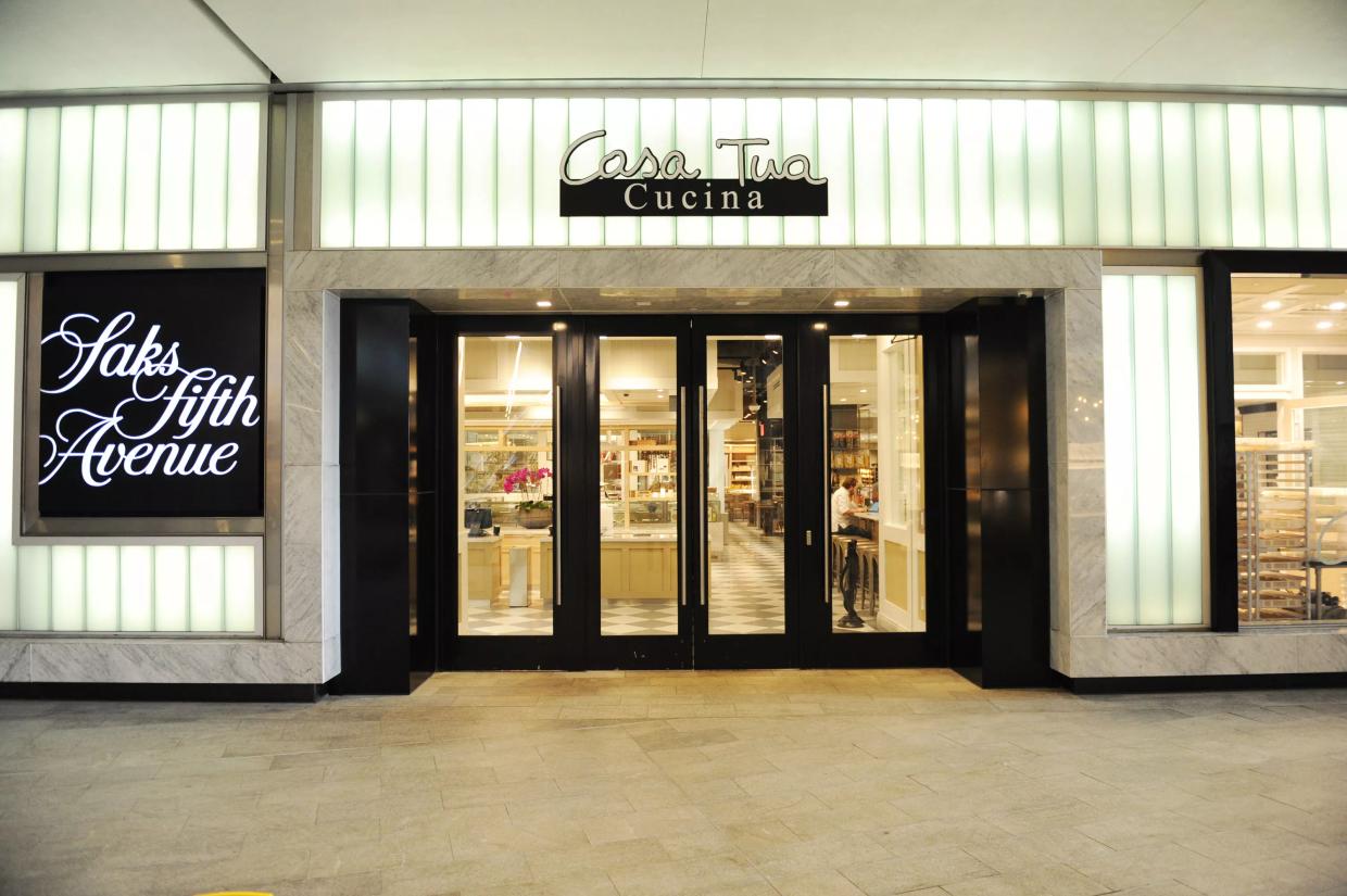 Casa Tua Cucina at Saks Fifth Avenue Offers a Choice of Italian Fare