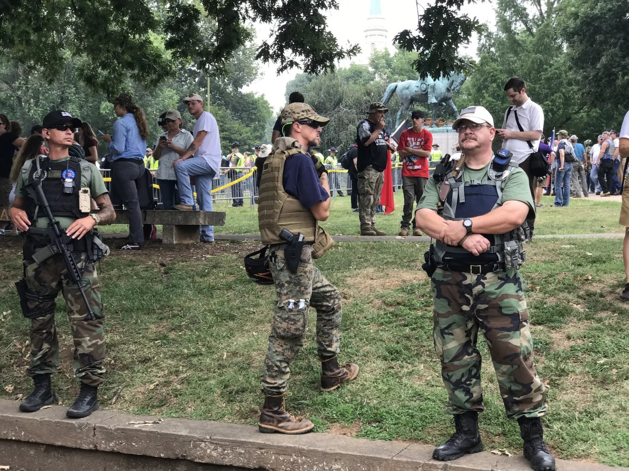 Armed Extremist Militias Want to Patrol Schools After the Parkland Shooting